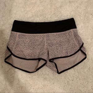 Animal Print Lululemon Shorts